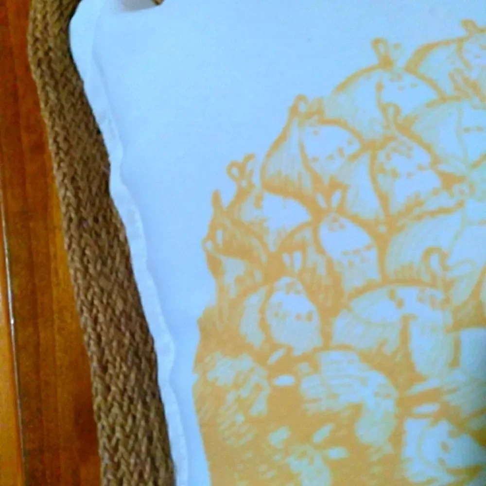 Pinnaple Print Accent Decor Pillow